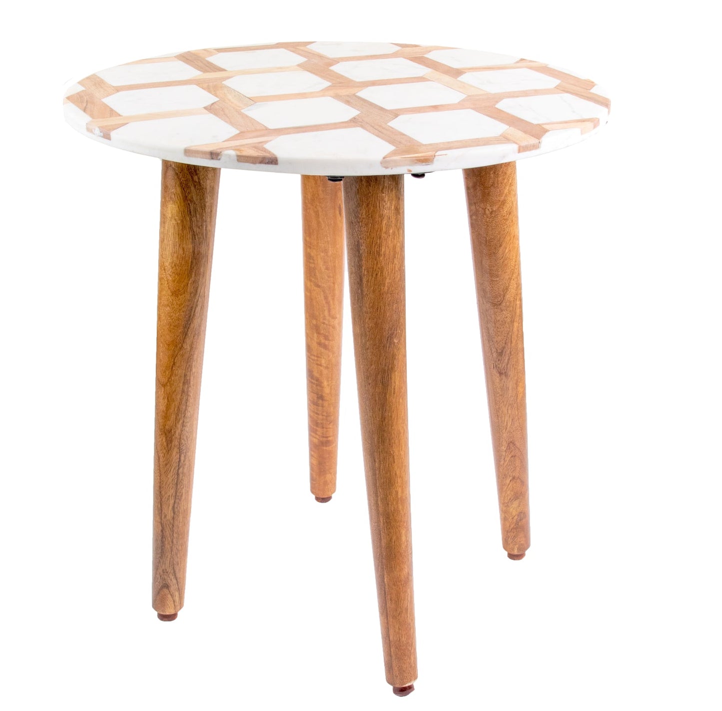 Pier 1 Brown Paraga End Table - The Home Resolution