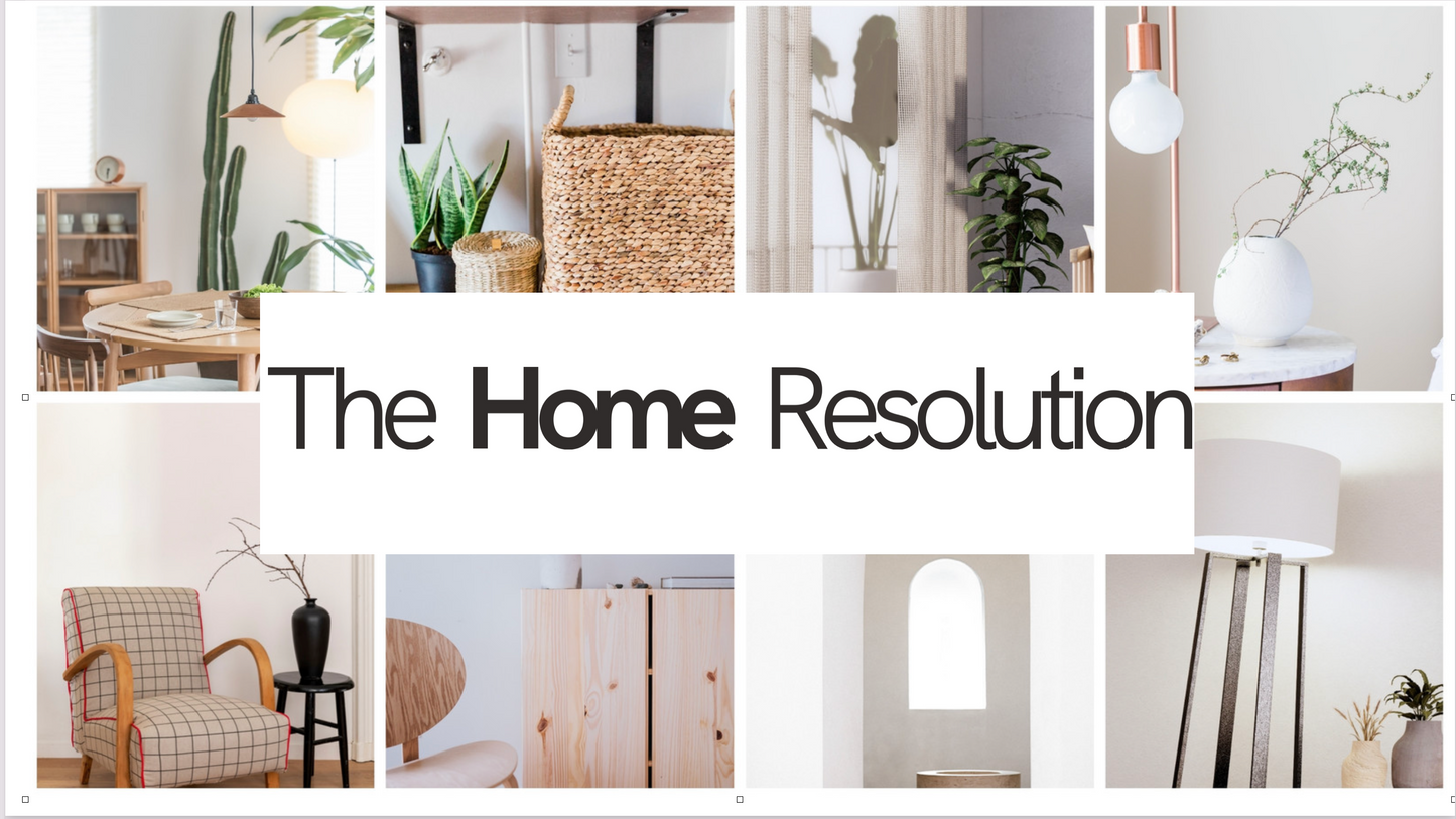 The Home Resolution Gift Card - The Home Resolution