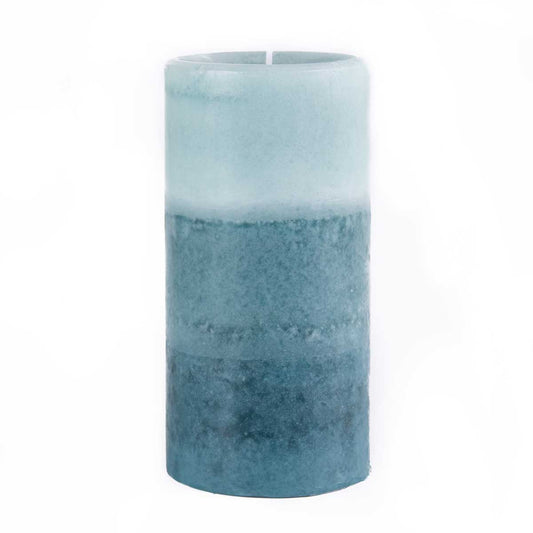 Pier 1 Sea Air Layered 3x6 Pillar Candle - The Home Resolution