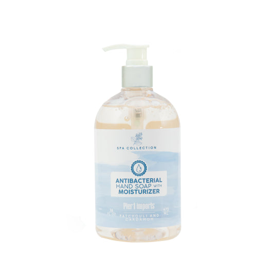 Pier 1 Spa Collection 15oz Patchouli & Cardamom Antibacterial Soap - The Home Resolution