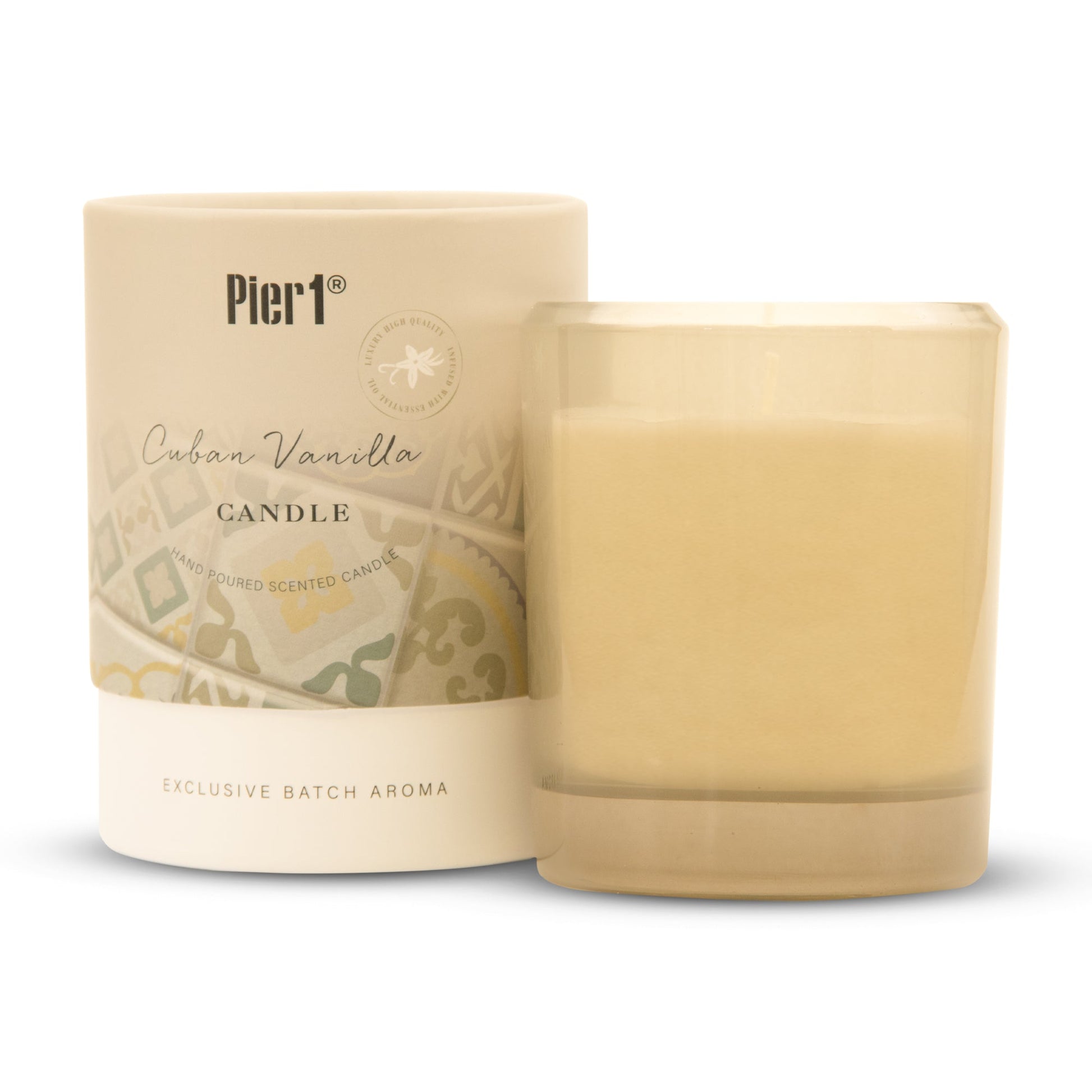 Pier 1 Cuban Vanilla 8oz Boxed Soy Candle - The Home Resolution