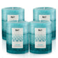 Pier 1 Oceans Layered Pillar Set of 4 Candles - The Home Resolution