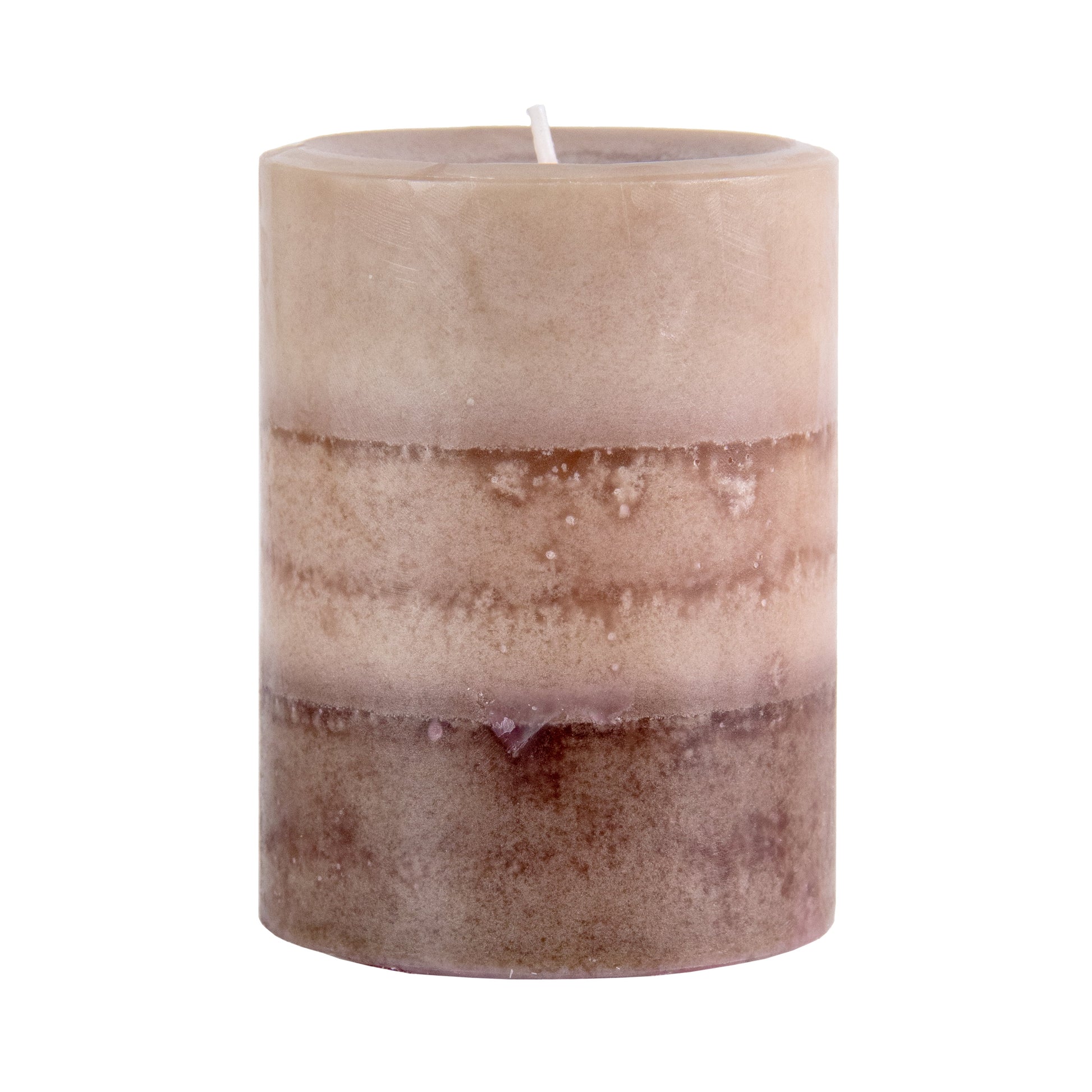 Pier 1 Cuban Vanilla 3x4 Layered Pillar Candle - The Home Resolution