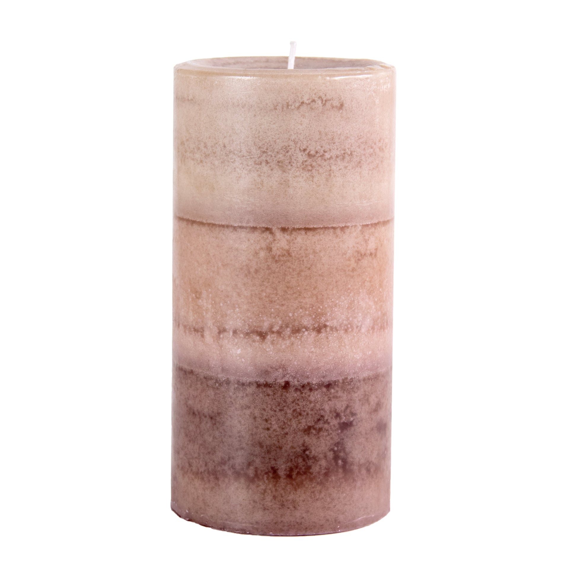 Pier 1 Cuban Vanilla 3x6 Layered Pillar Candle - The Home Resolution