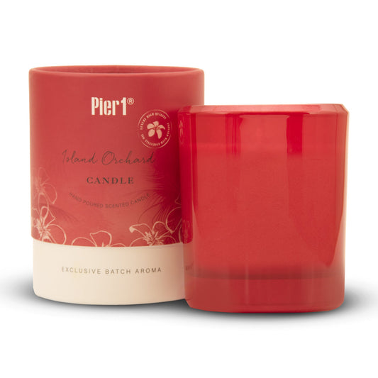 Pier 1 Island Orchard 8oz Boxed Soy Candle - The Home Resolution