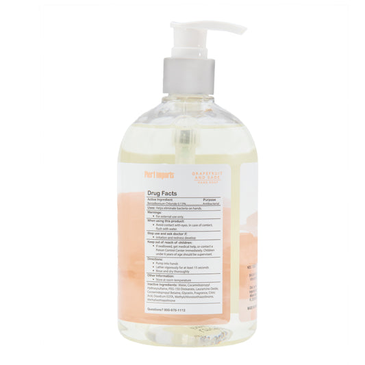 Pier 1 Spa Collection Grapefruit & Sage Antibacterial Soap - The Home Resolution